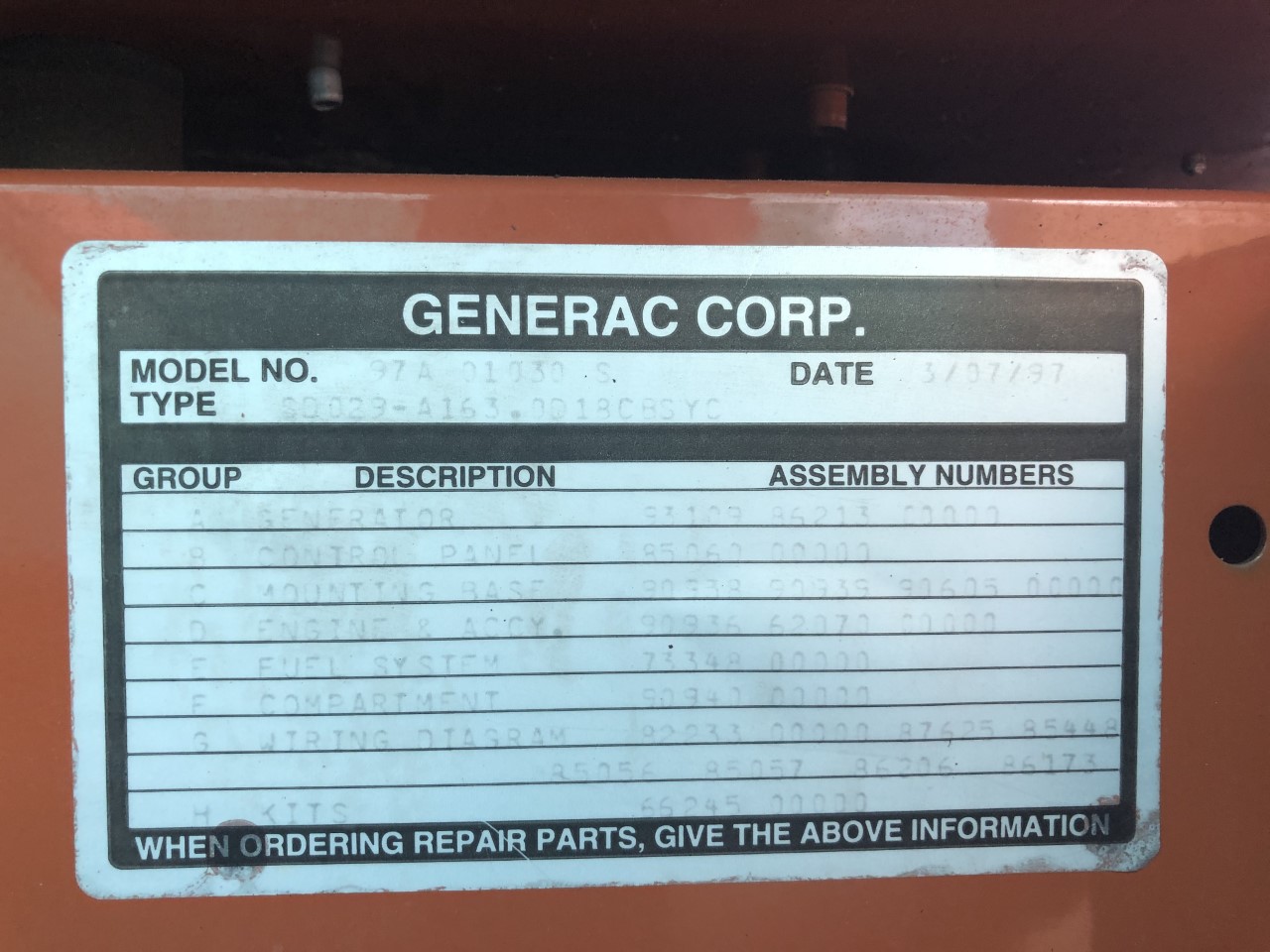 Good Used   30KW  Generator Set Item-17158 6